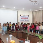 Seed money distribution and economic rights promotion of women with disabilities starting their business in respective fields, with the support of the Ministry of Social development, Bagmati Province.
