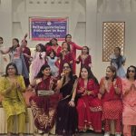 Women with diverse disabilities celebrating womanhood in the Teej festival organised by BWAN.